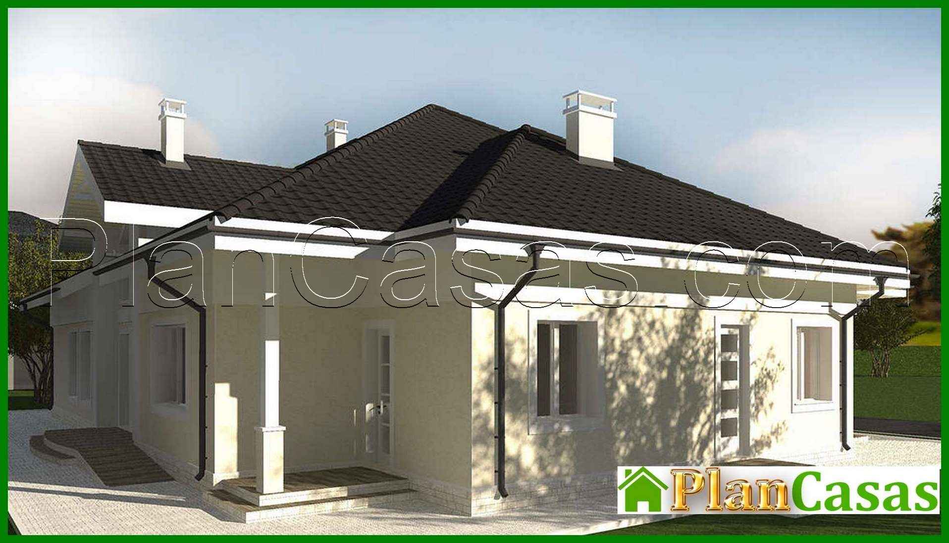 Visualization gallery - The project of a spacious house for a large family with an area of 248 square meters