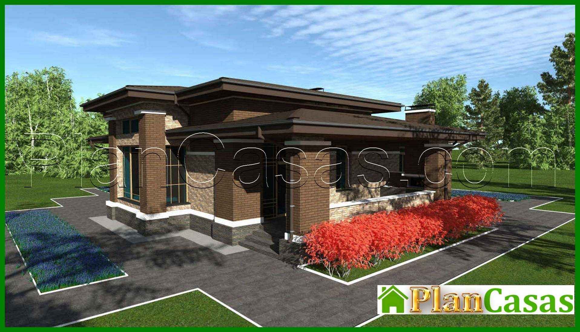 Visualization gallery - The project of a compact house with an area of 164 square meters. m with three private bedrooms