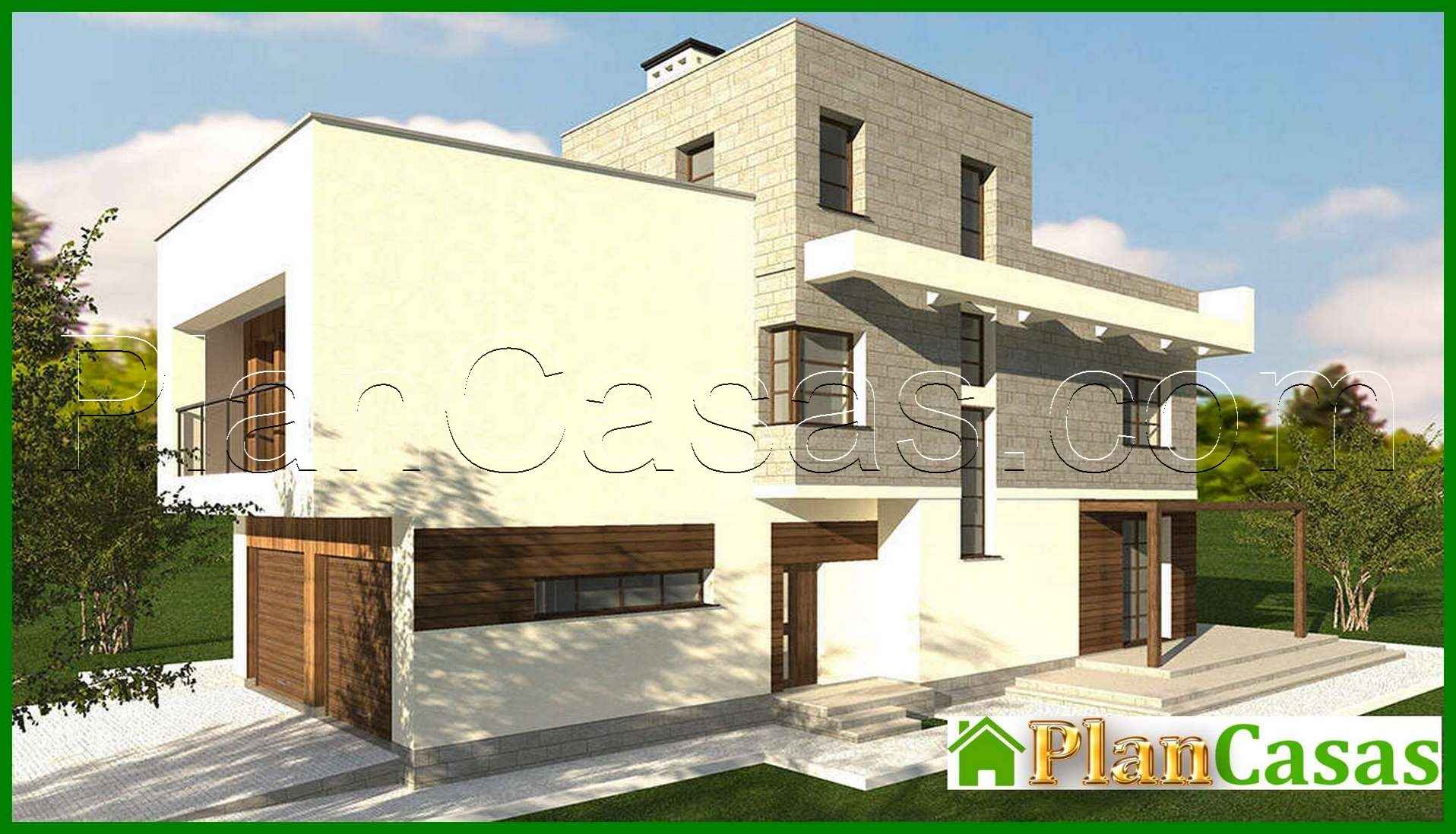 Visualization gallery - Beautiful mansion in a modern style