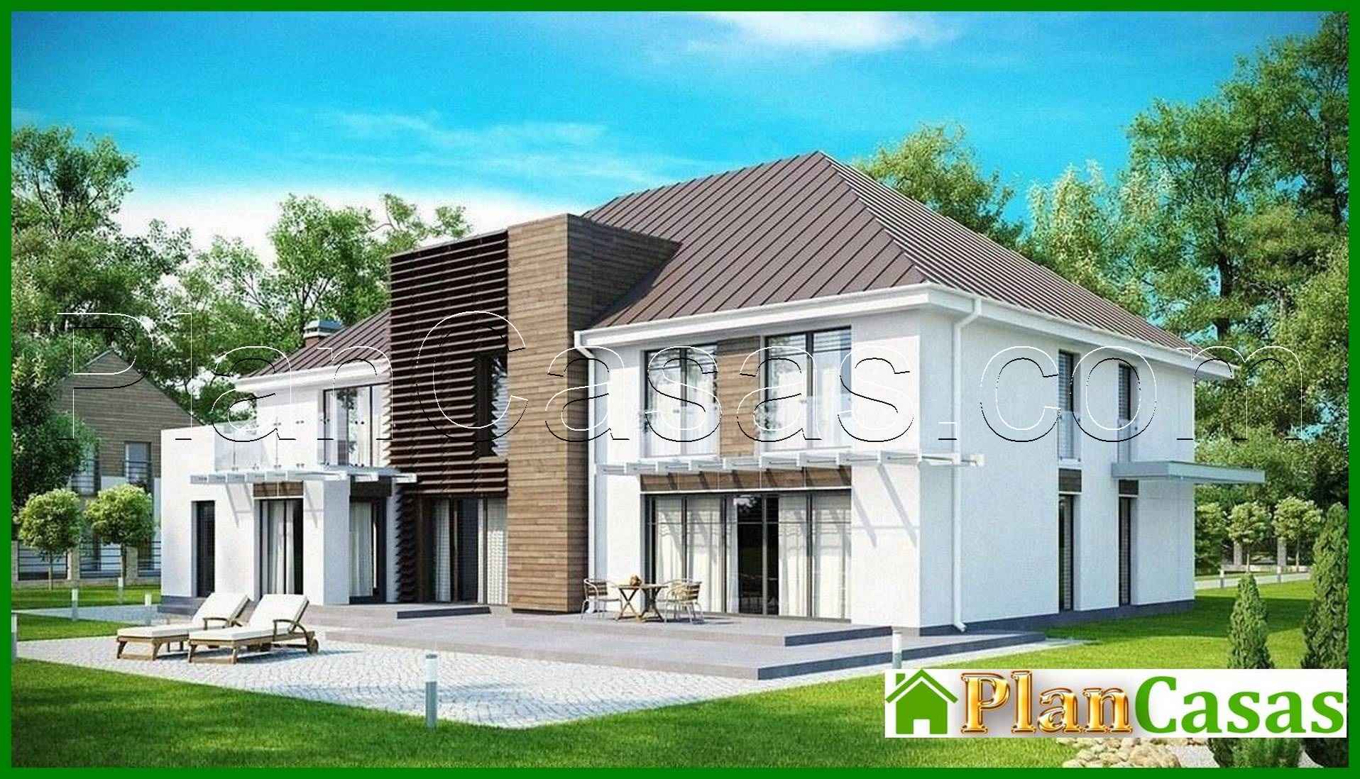 Visualization gallery - The project of a chic modern mansion