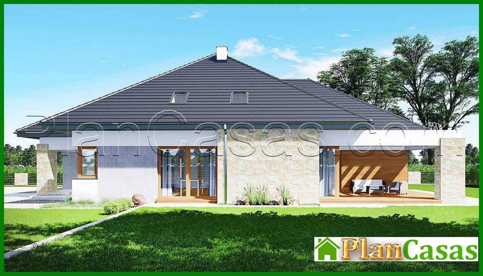 Visualization gallery - House project with exposed frontal garage