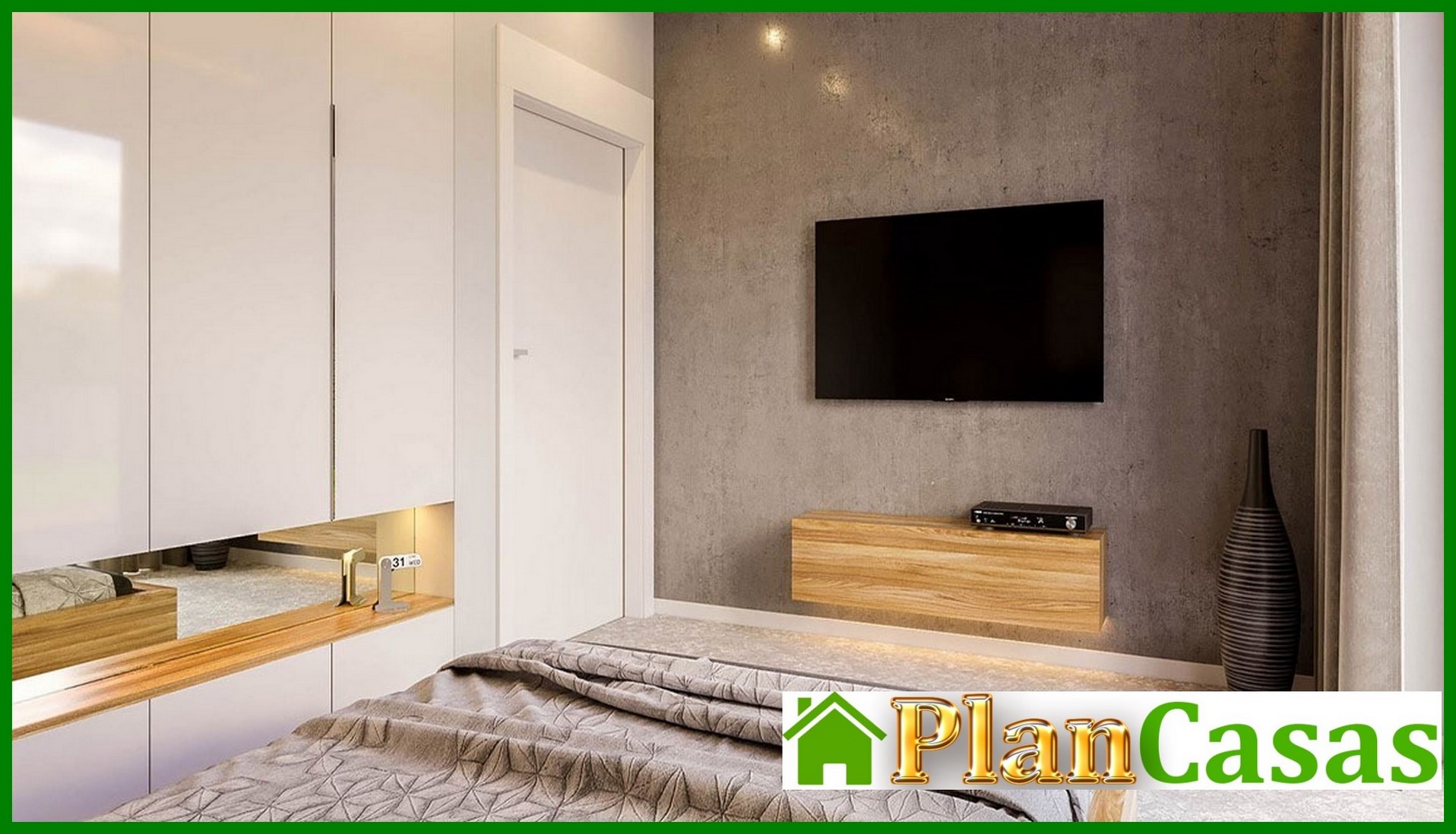 Visualization gallery - One-story stylish cottage with a spacious living room