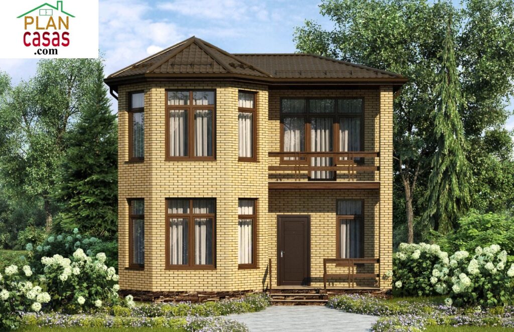 Two storey house house plan