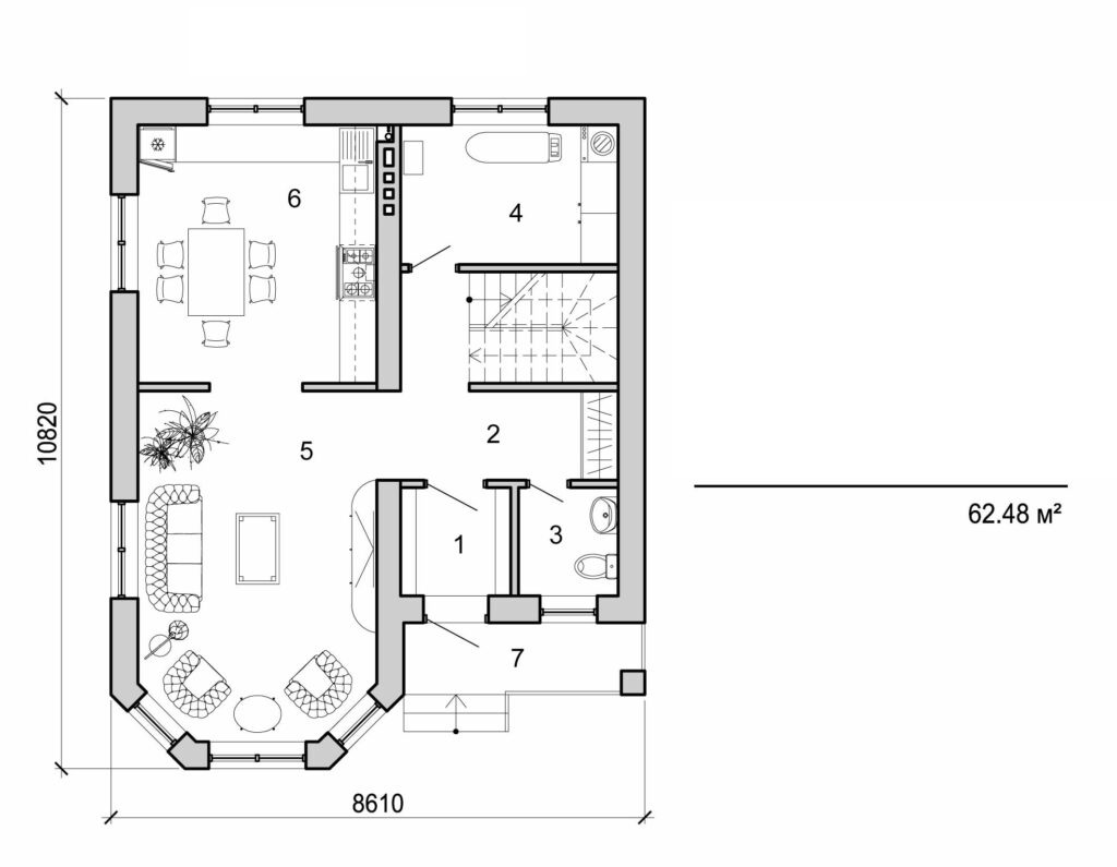 Visualization gallery - Two storey house