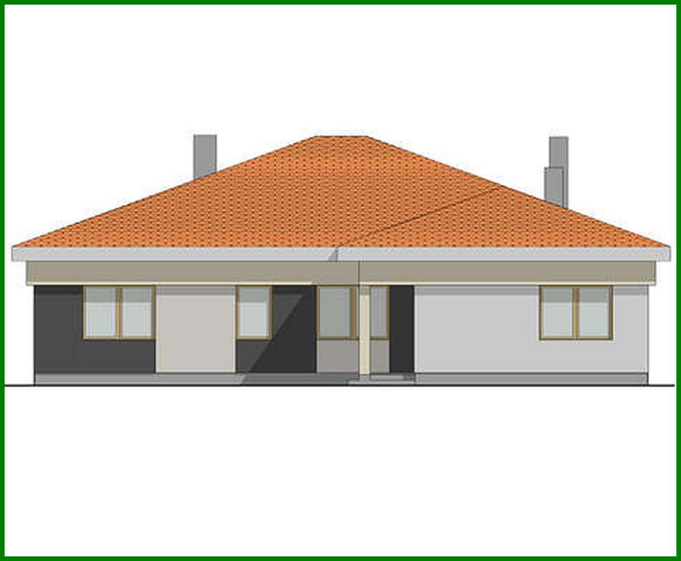 Visualization gallery - Architectural project of a house on several blocks