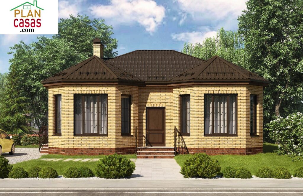 One storey home house plan