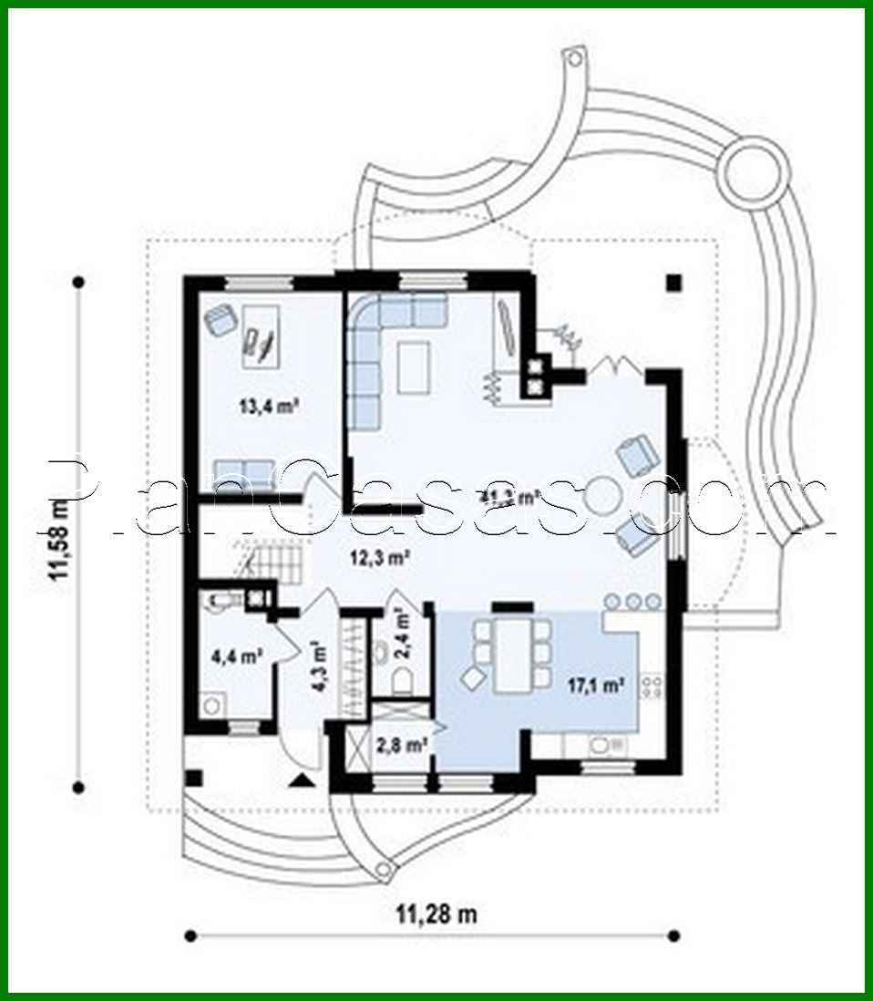 Visualization gallery - Cottage project with balconies