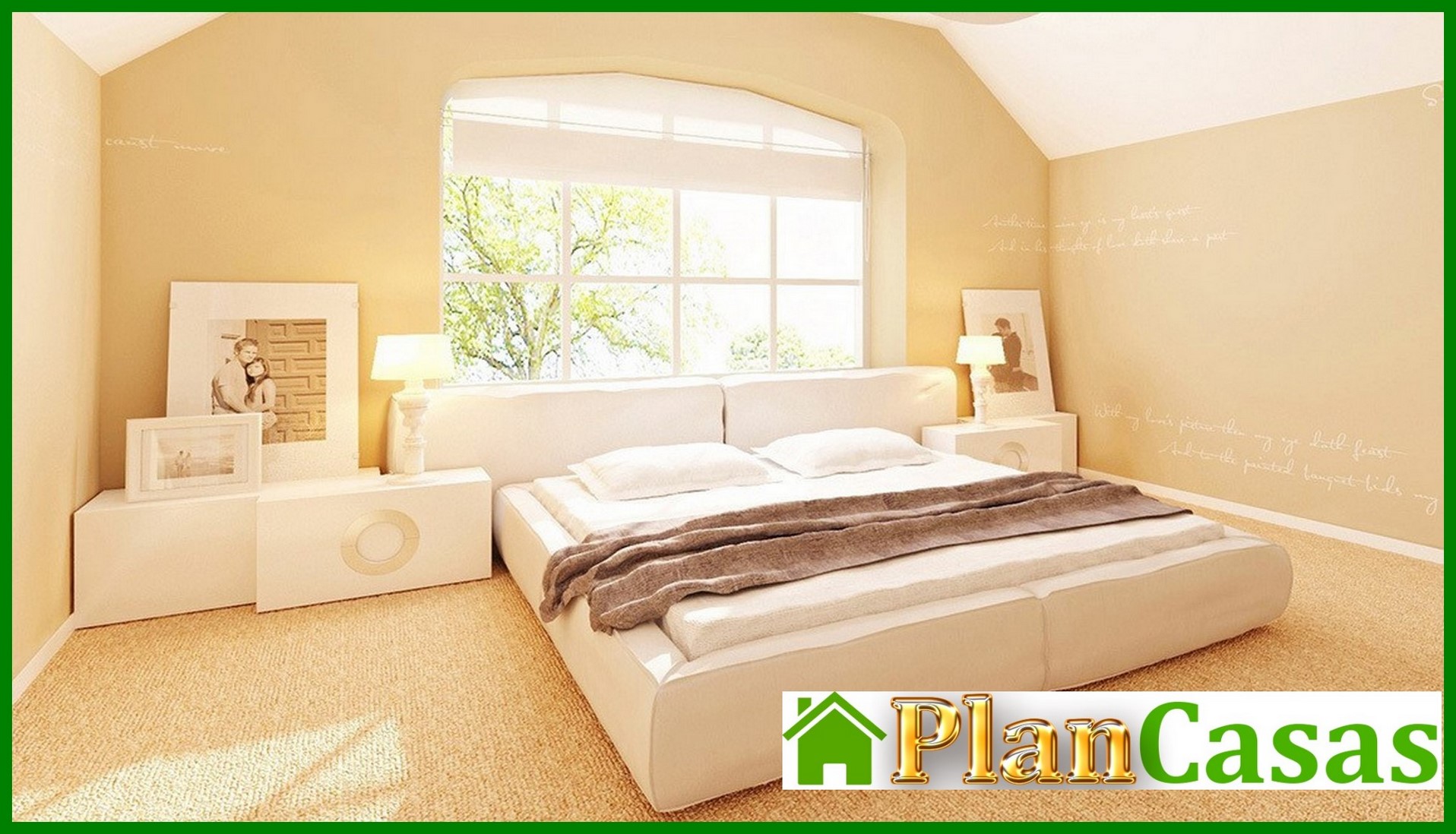 Visualization gallery - Cottage project with balconies