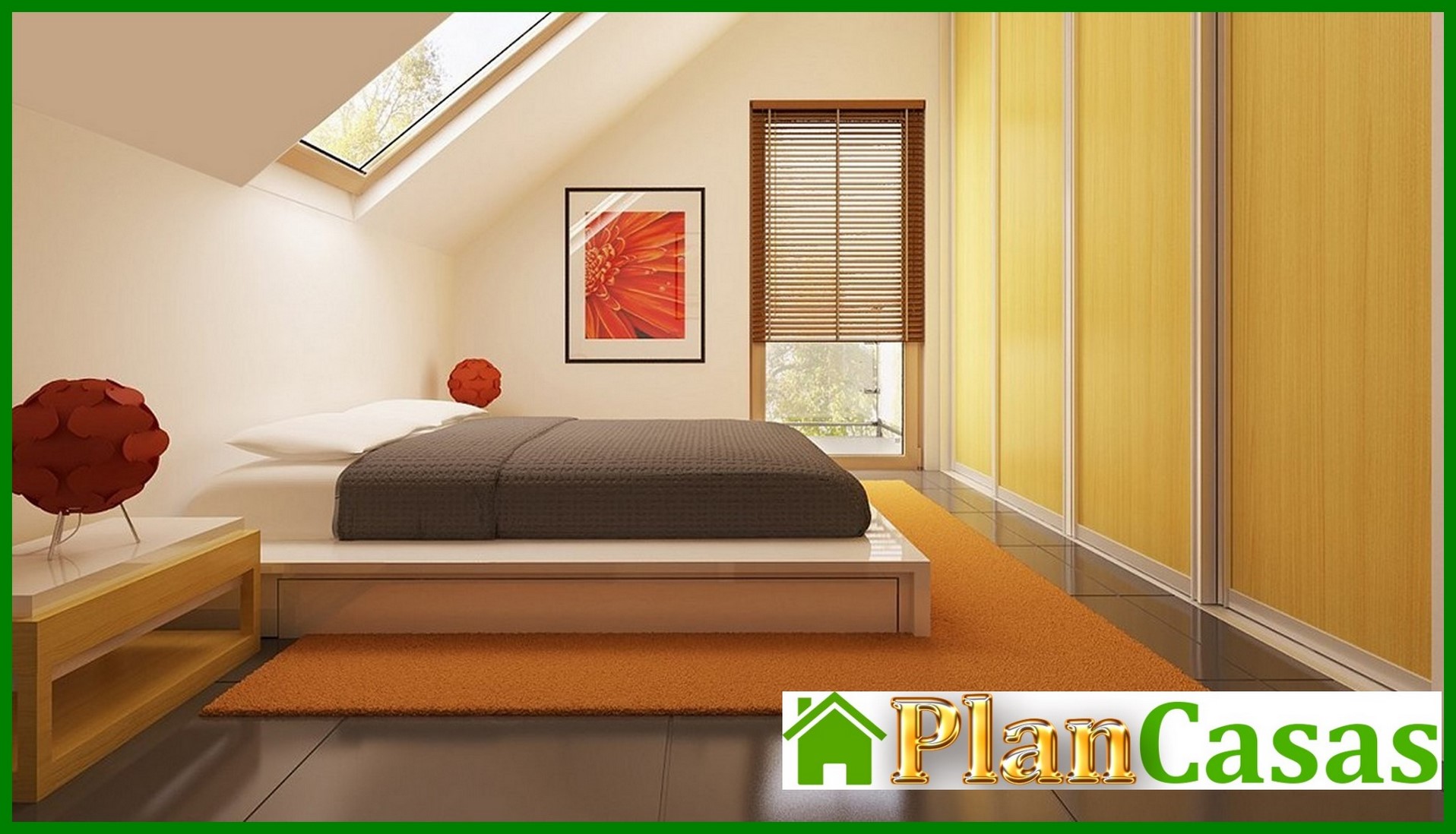 Visualization gallery - The project of a small cottage with an attic