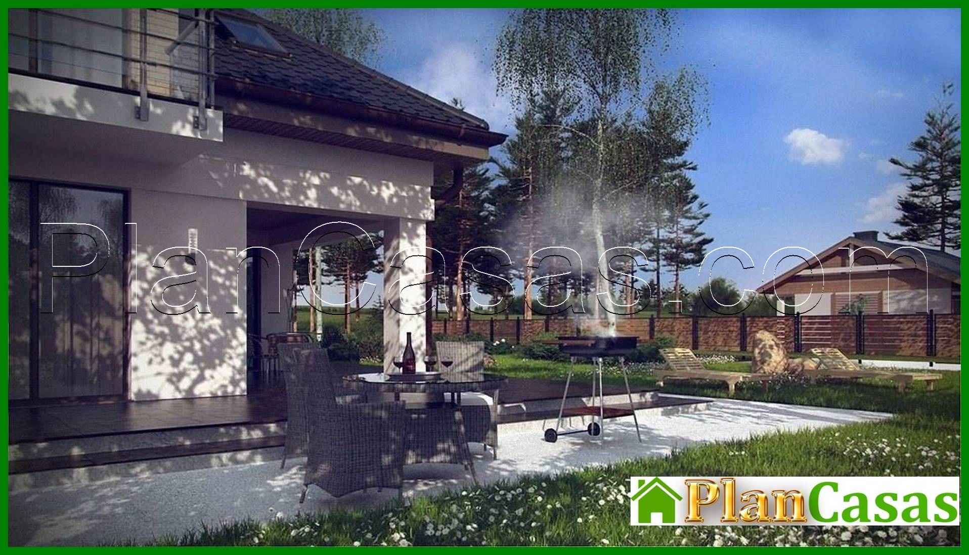 Visualization gallery - The project of the house in a traditional style with an office on the ground floor