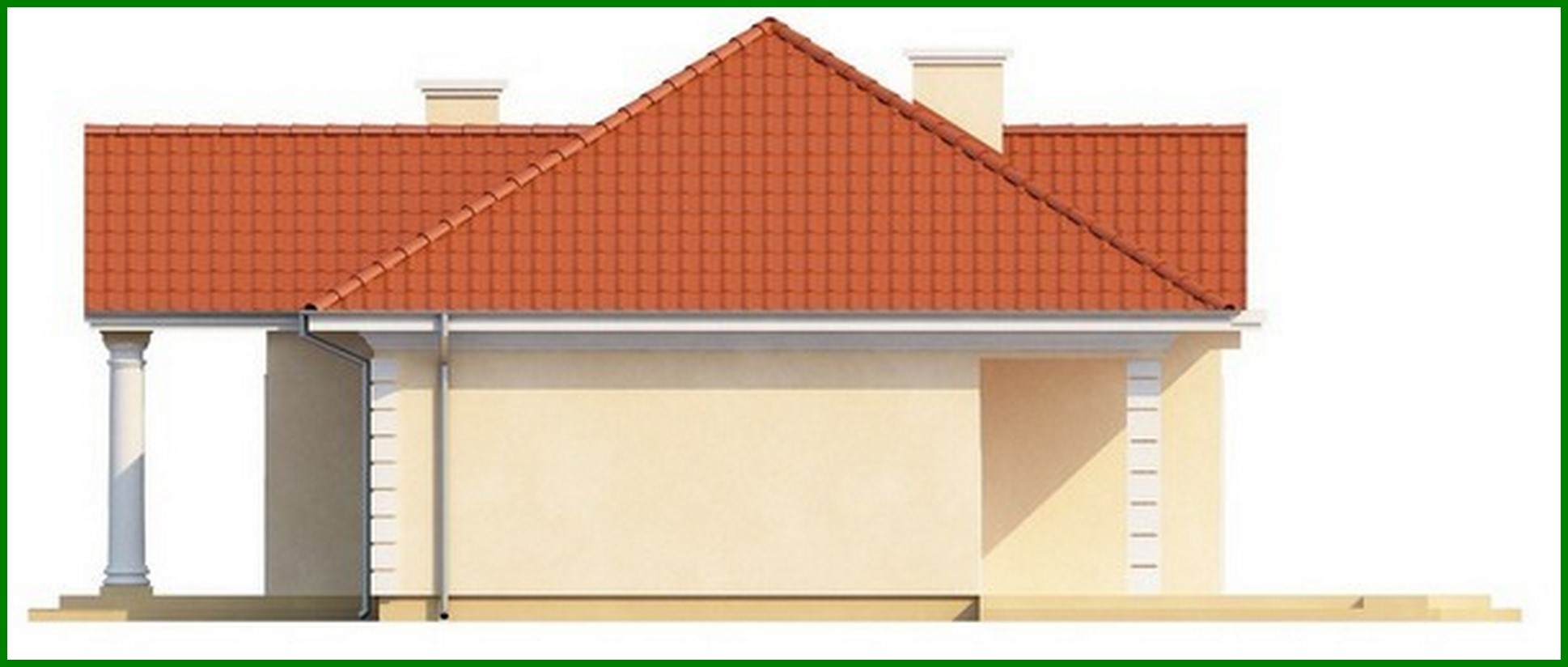 Visualization gallery - The project of the house in the noble style of a noble estate