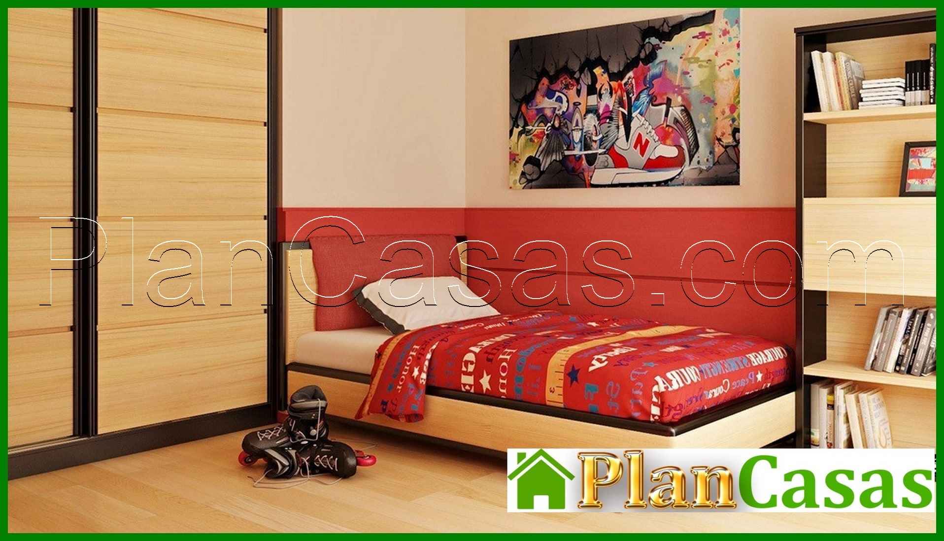 Visualization gallery - The project of a two-story house with a side garage