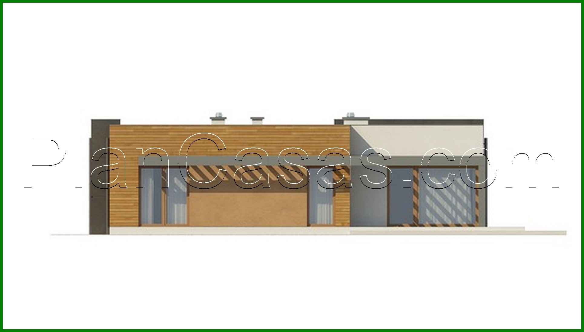 Visualization gallery - The project of the house in Art Nouveau style