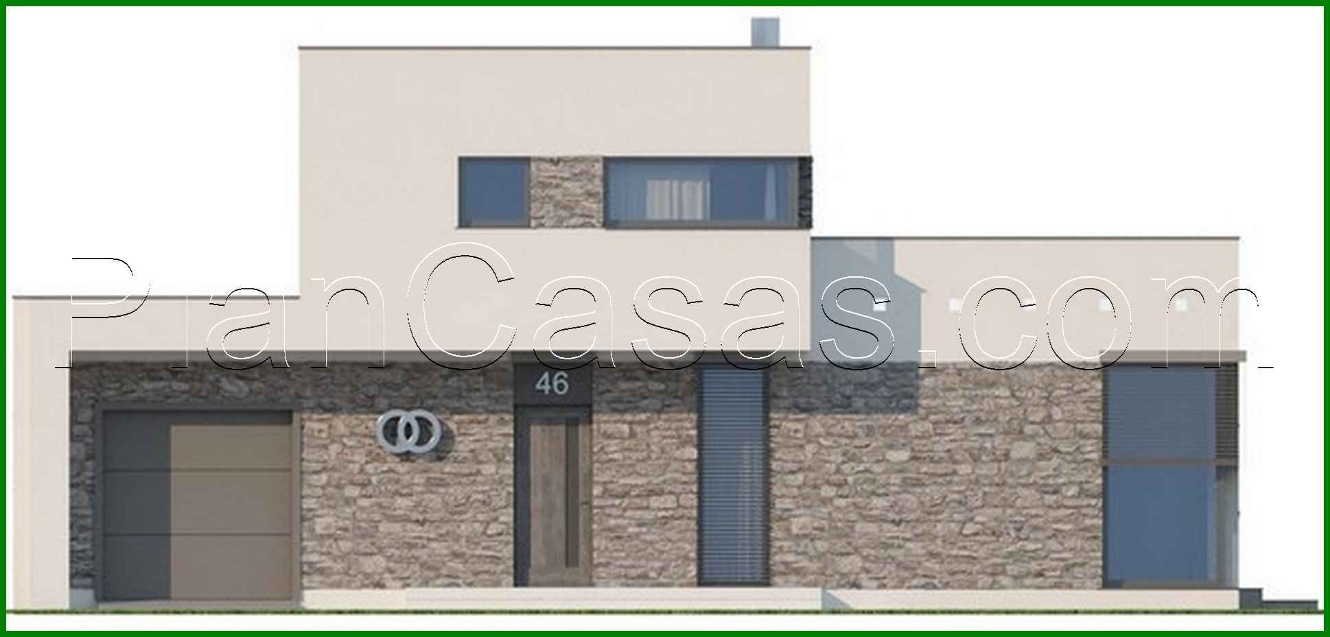 Visualization gallery - The project of a large mansion in the Art Nouveau style