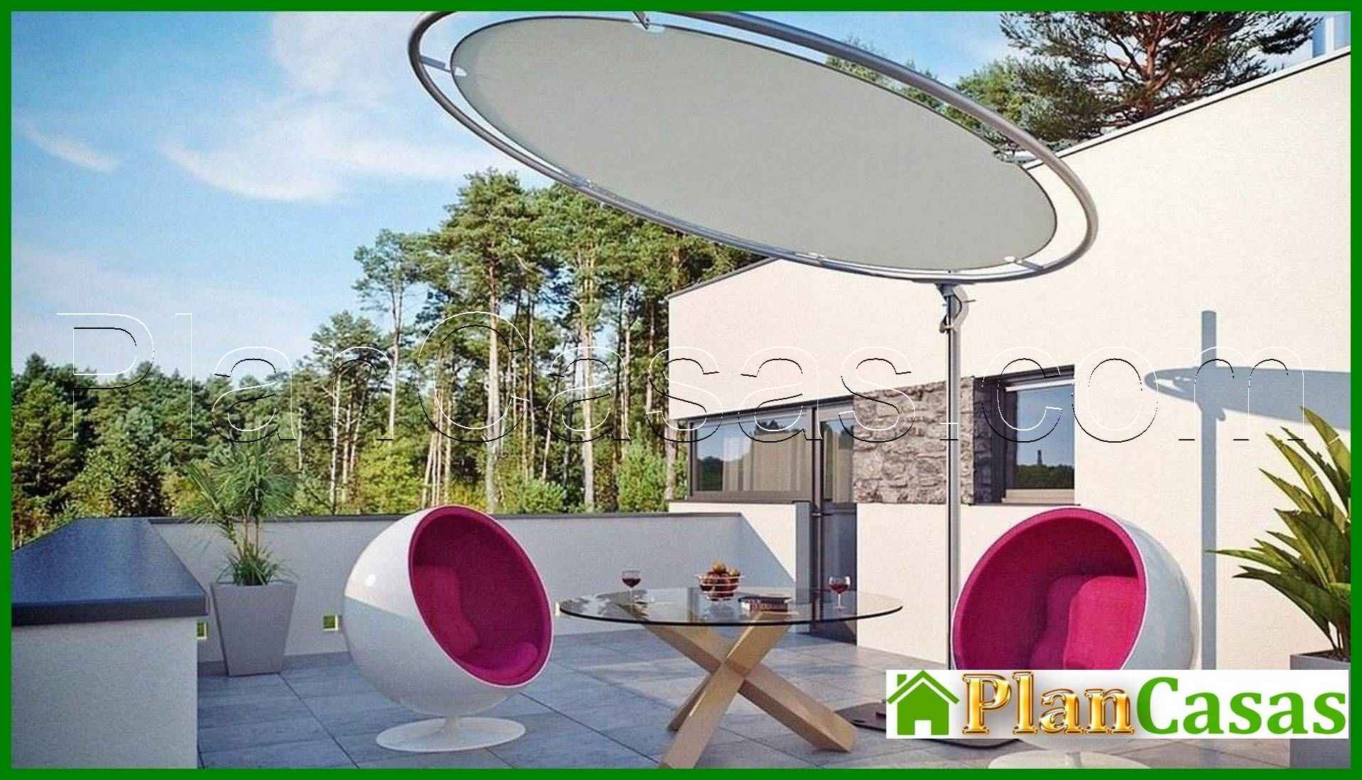 Visualization gallery - The project of a large mansion in the Art Nouveau style