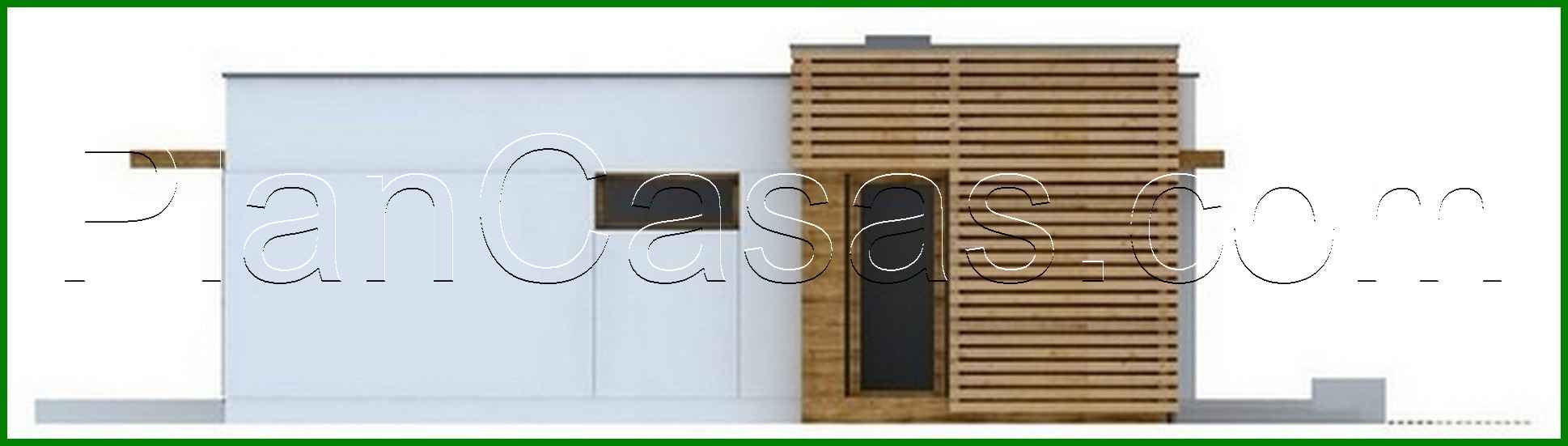 Visualization gallery - The project of a one-story bungalow-style cottage