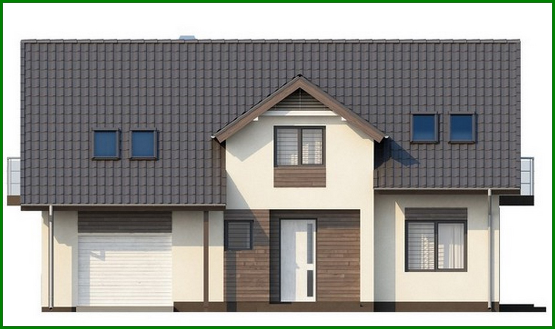 Visualization gallery - House project with garage, attic and utility room