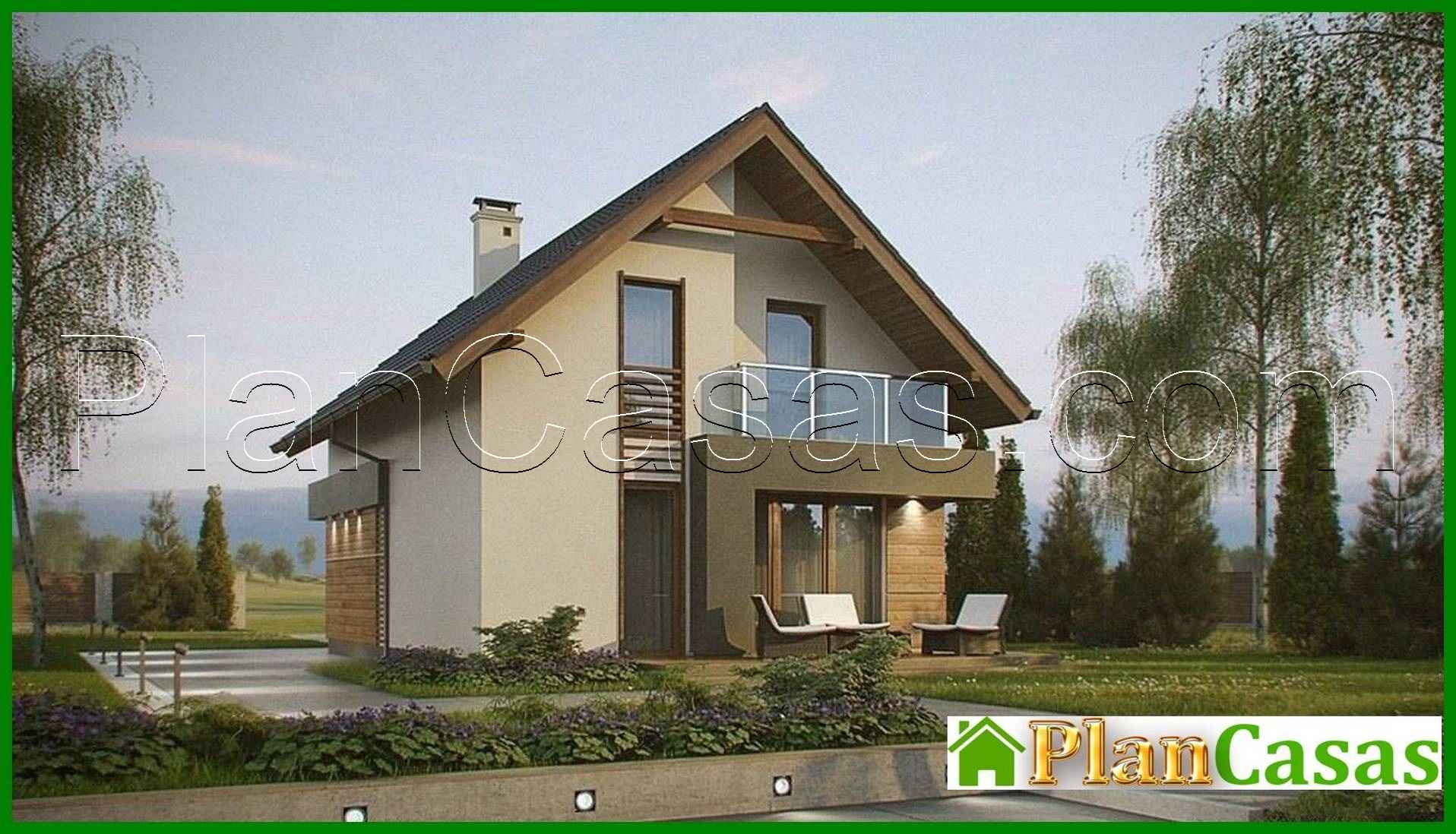 Visualization gallery - Small classic house project for a narrow plot