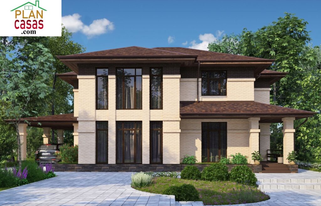 Two storey beautiful cottage house plan