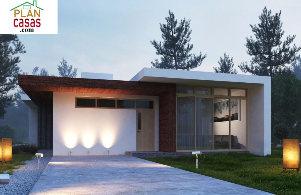 Modern house house plan