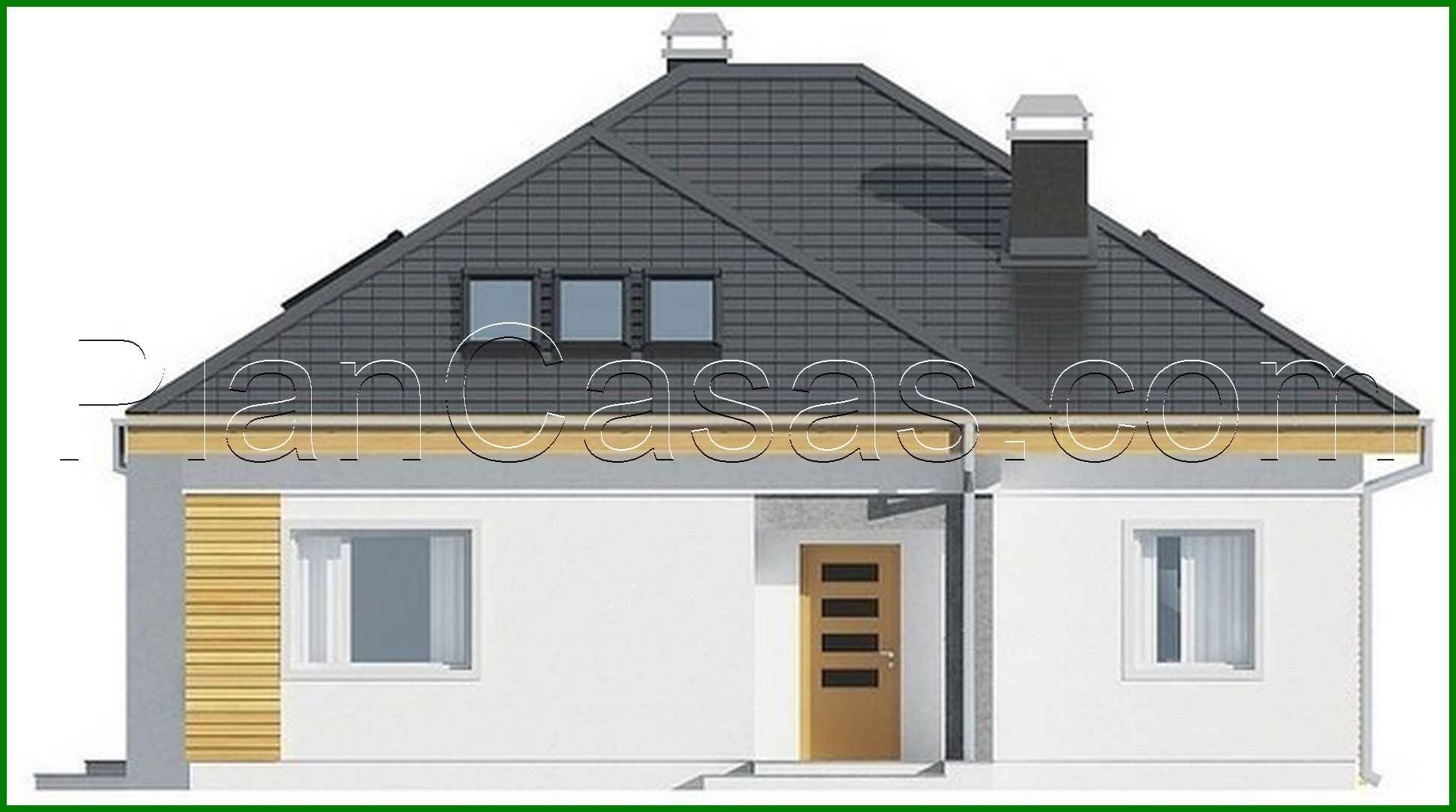 Visualization gallery - House project with additional rooms on the ground floor