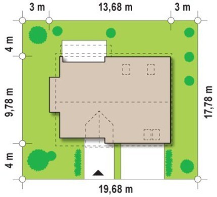 Visualization gallery - The project of a modern cozy cottage