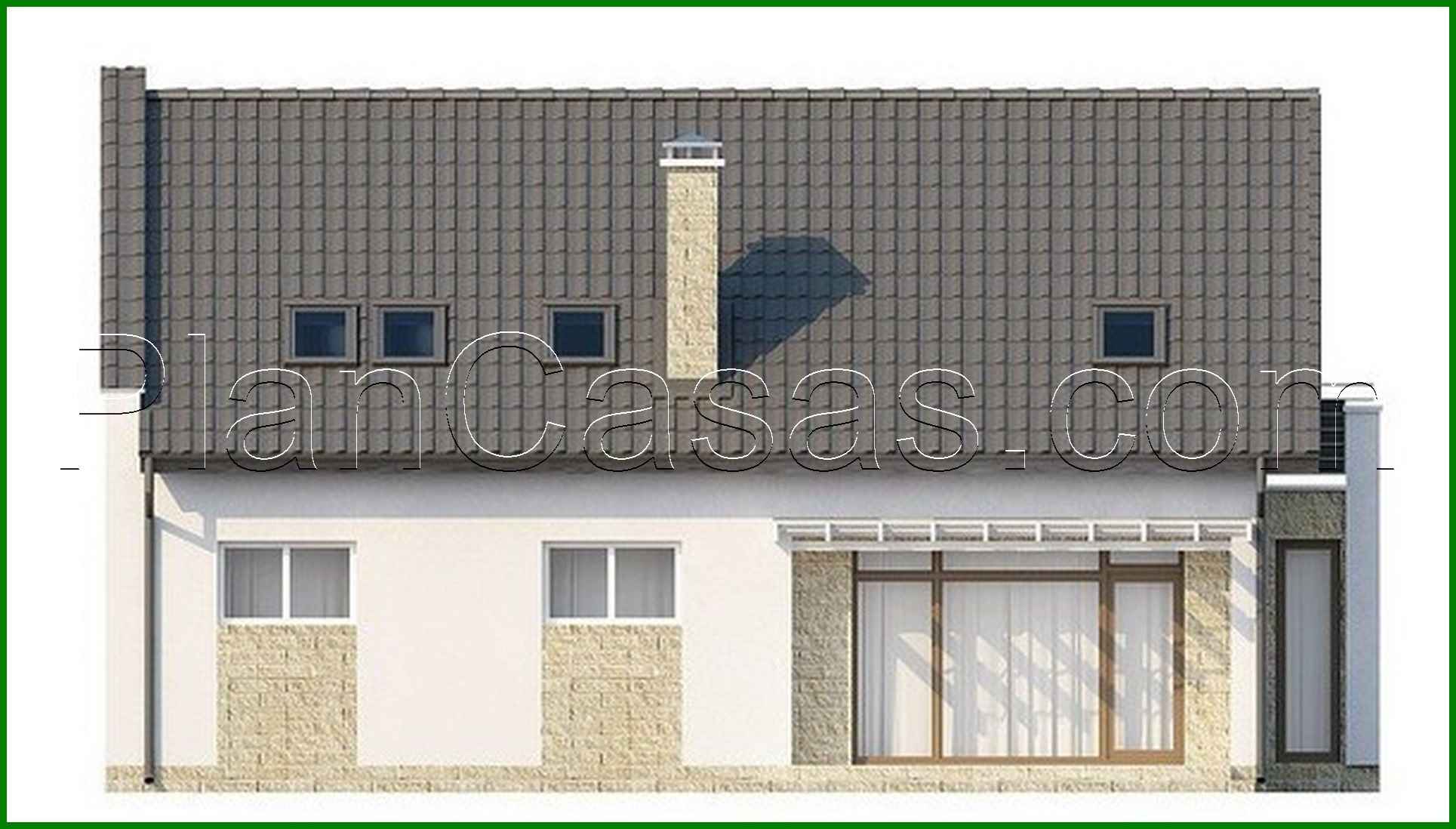 Visualization gallery - The project of a modern cozy cottage