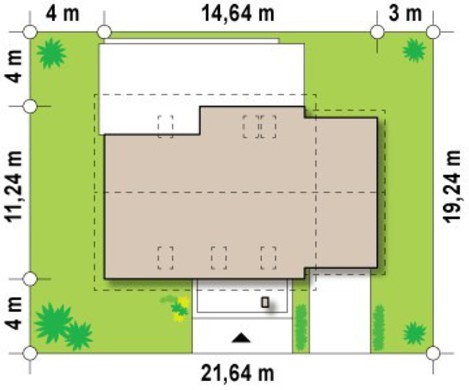 Visualization gallery - House project with a glazed terrace