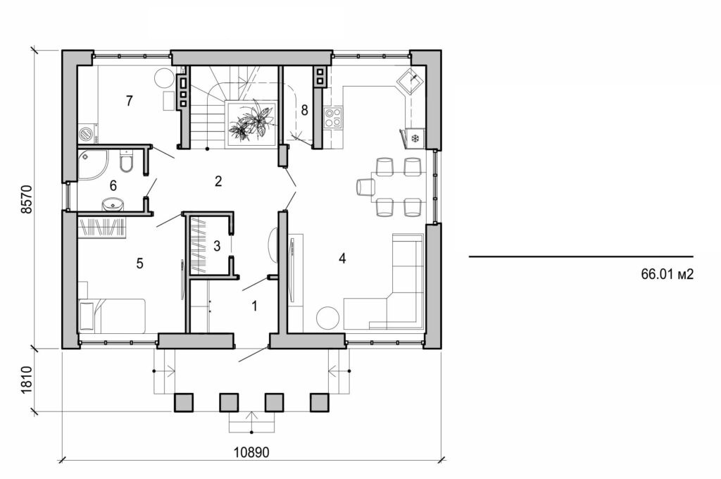 Visualization gallery - Two storey house