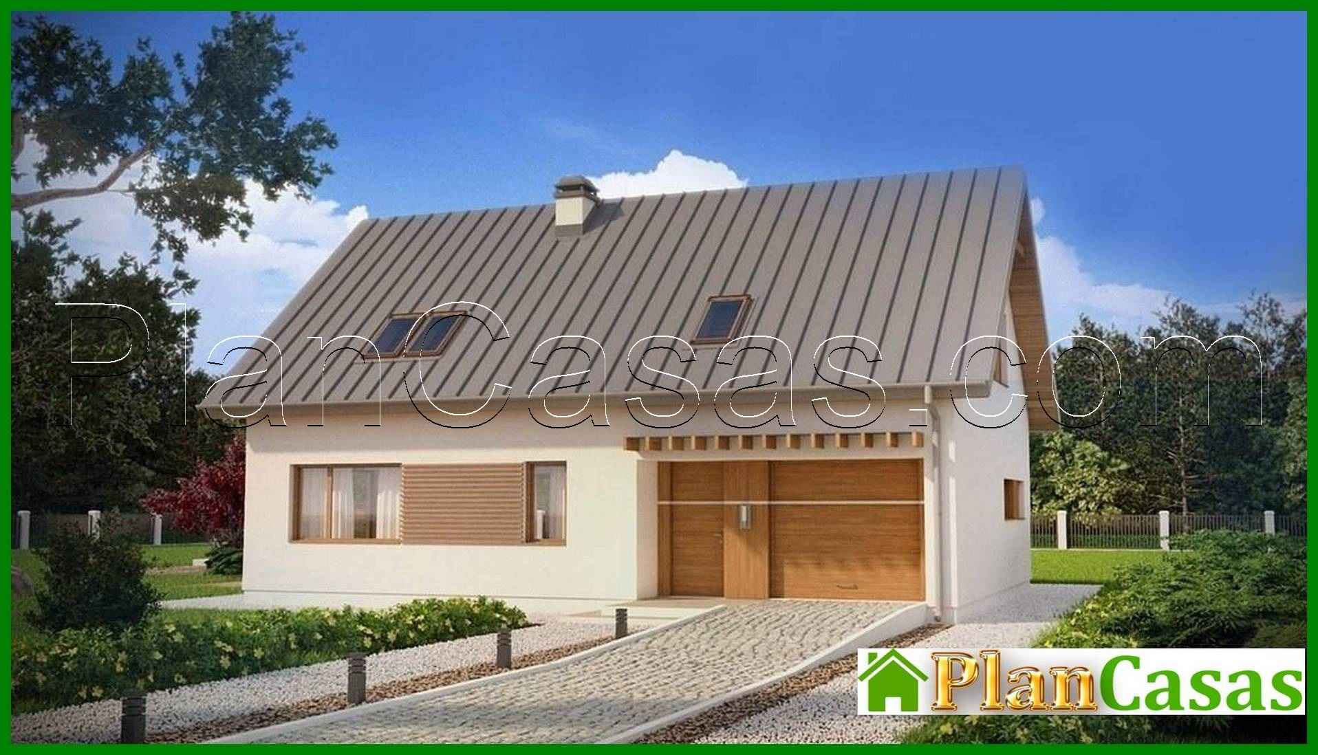 Classic house project with garage, extra bedroom house plan