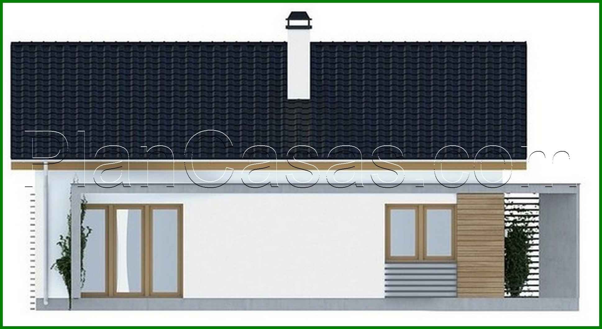 Visualization gallery - Project of a classic house of modern layout