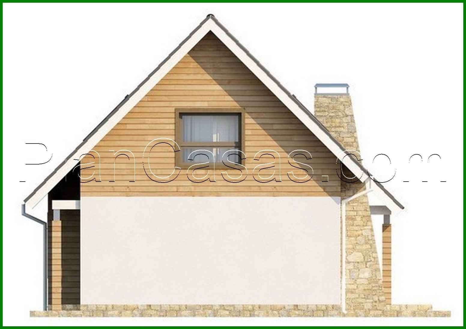 Visualization gallery - Project of a classic house with a room on the ground floor