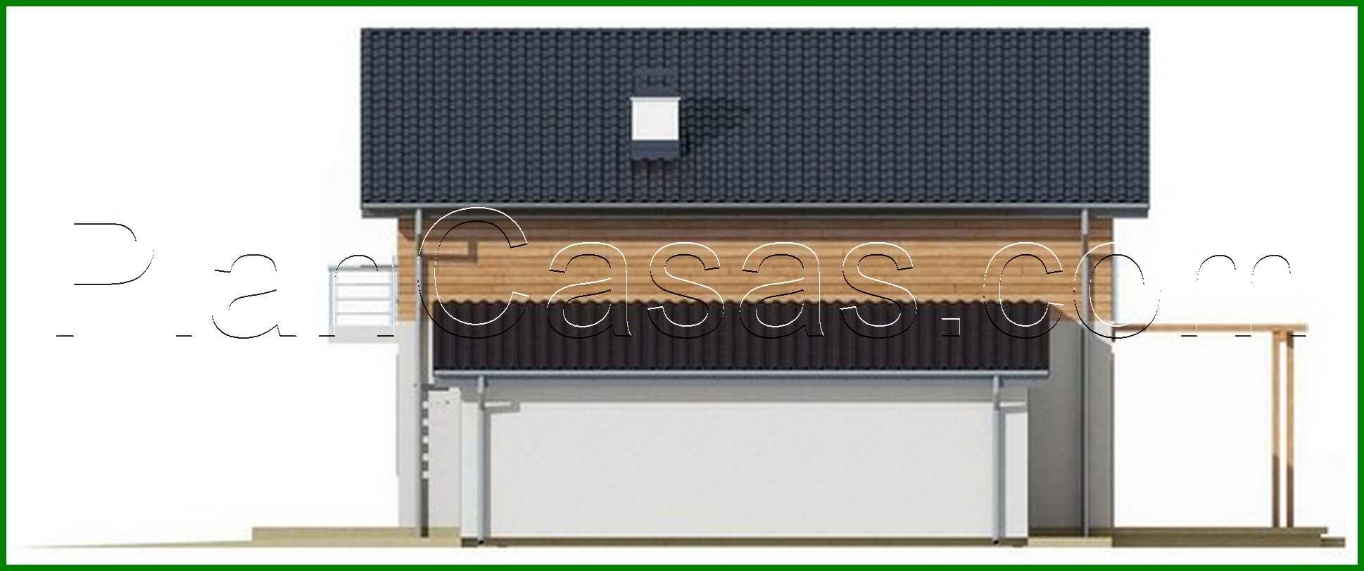 Visualization gallery - Project of a 2-storey classic spacious house with an attic and a garage