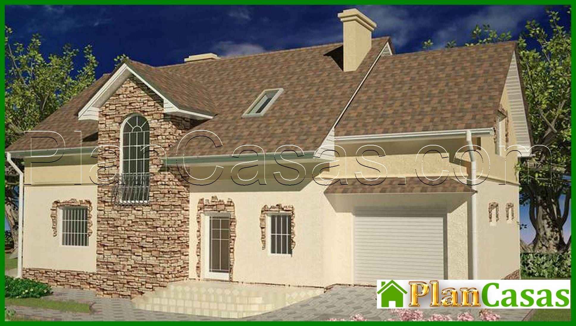 Visualization gallery - Two-storey house with two terraces