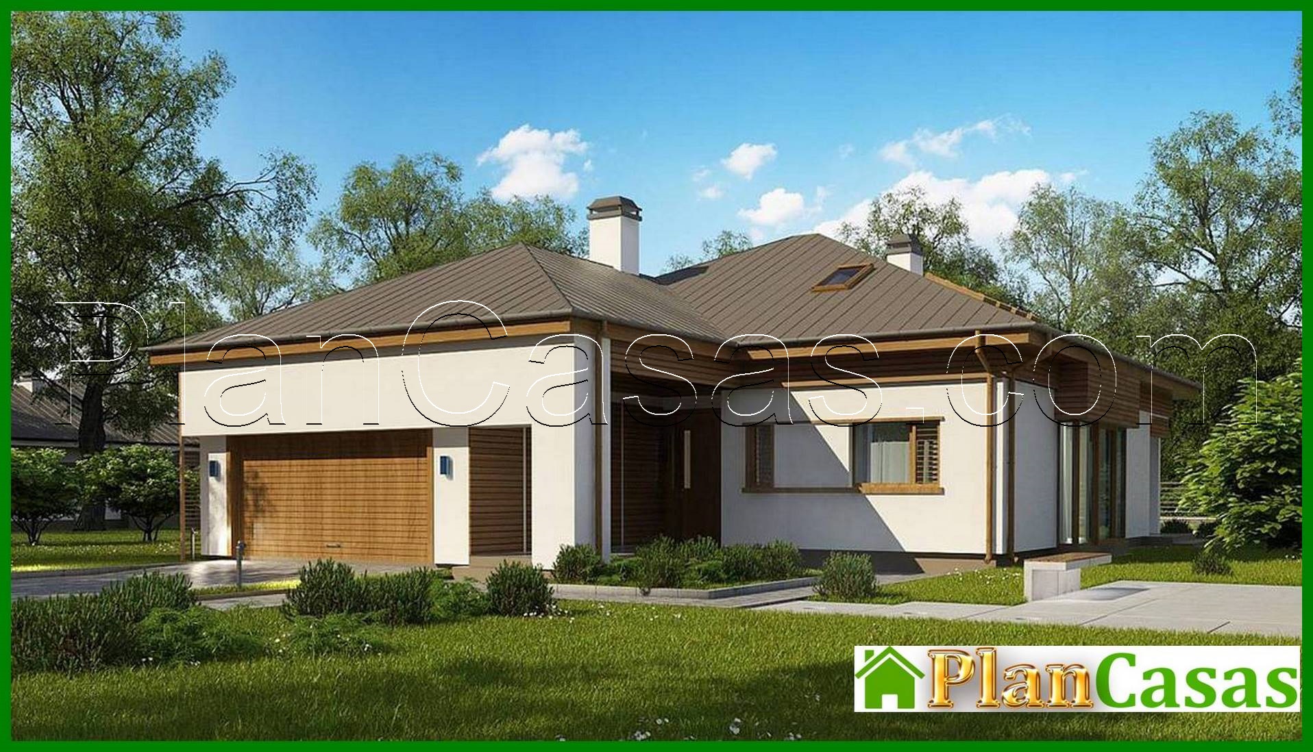 Visualization gallery - Project of a modern mansion with an area of ​​259 square meters. m in european style