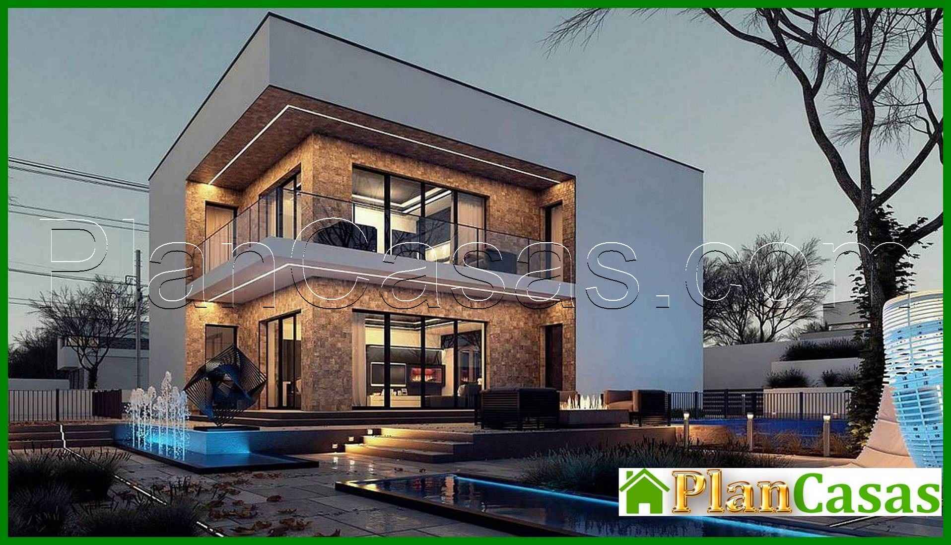 Visualization gallery - Plan of a nice two-story cottage on 183 square meters. m in the style of minimalism