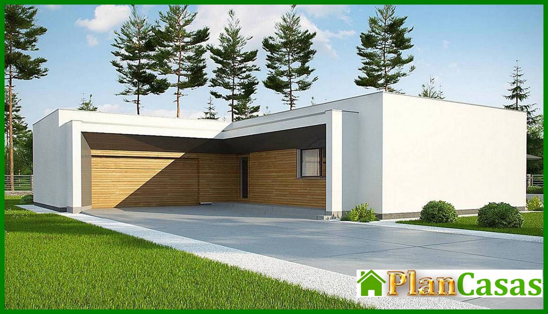 Visualization gallery - Project of a modern cottage with an area of 170 square meters. m with three bedrooms and bathrooms