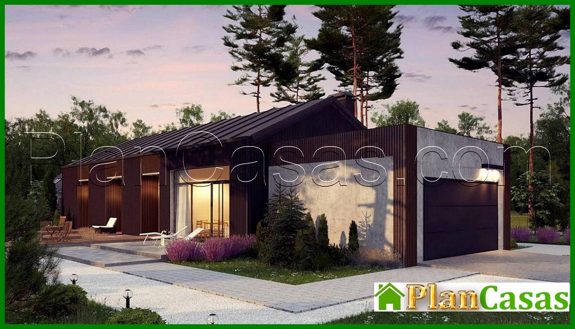 Visualization gallery - Project of the cottage with an area of ​​170 square meters. four bedroom barnhouse style