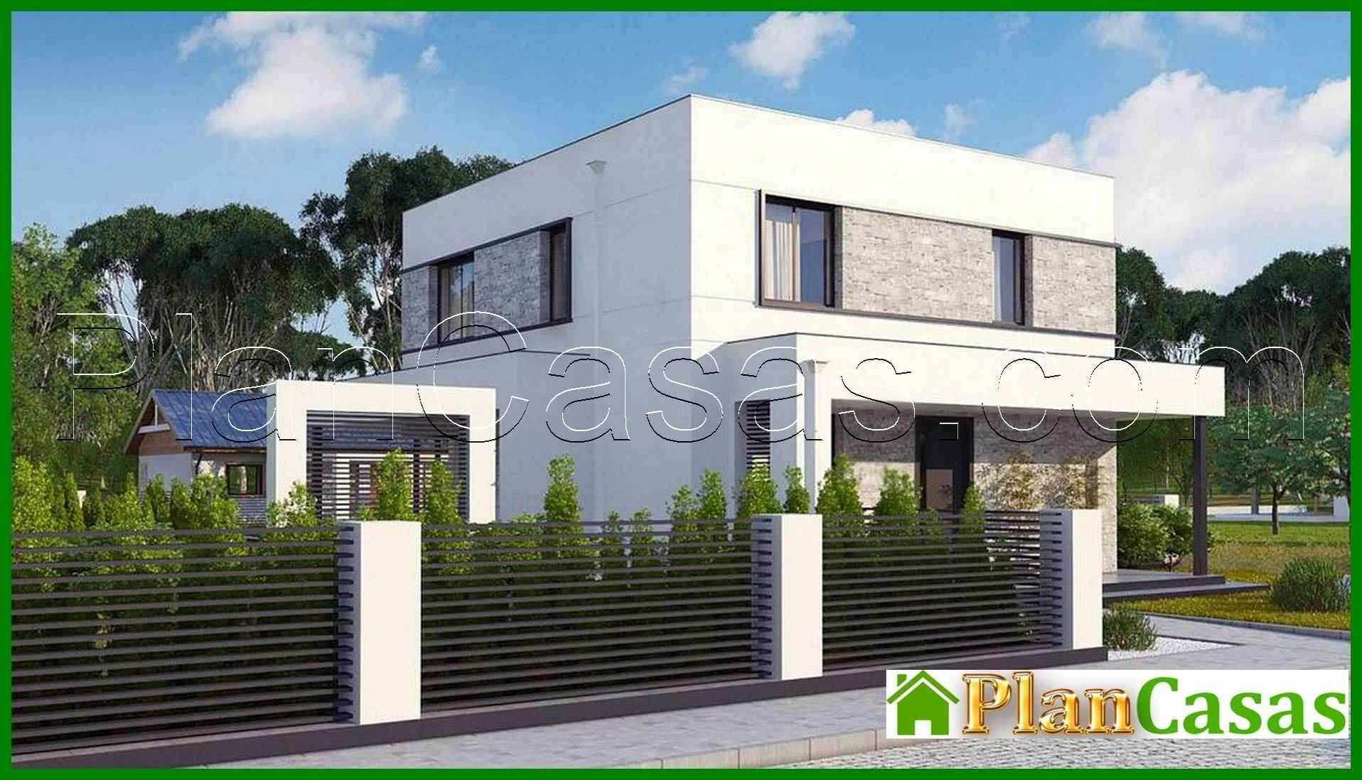 Visualization gallery - Project of a two-story cottage on 133 square meters. m with four bedrooms and three bathrooms