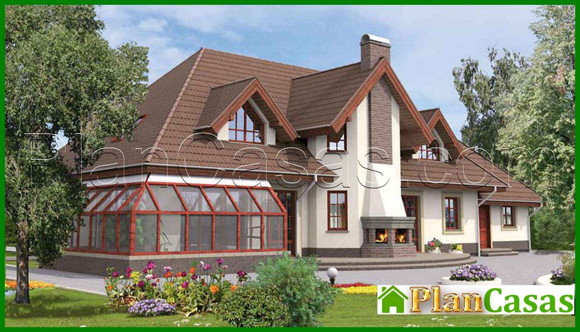 Visualization gallery - Beautiful house with a catchy roof