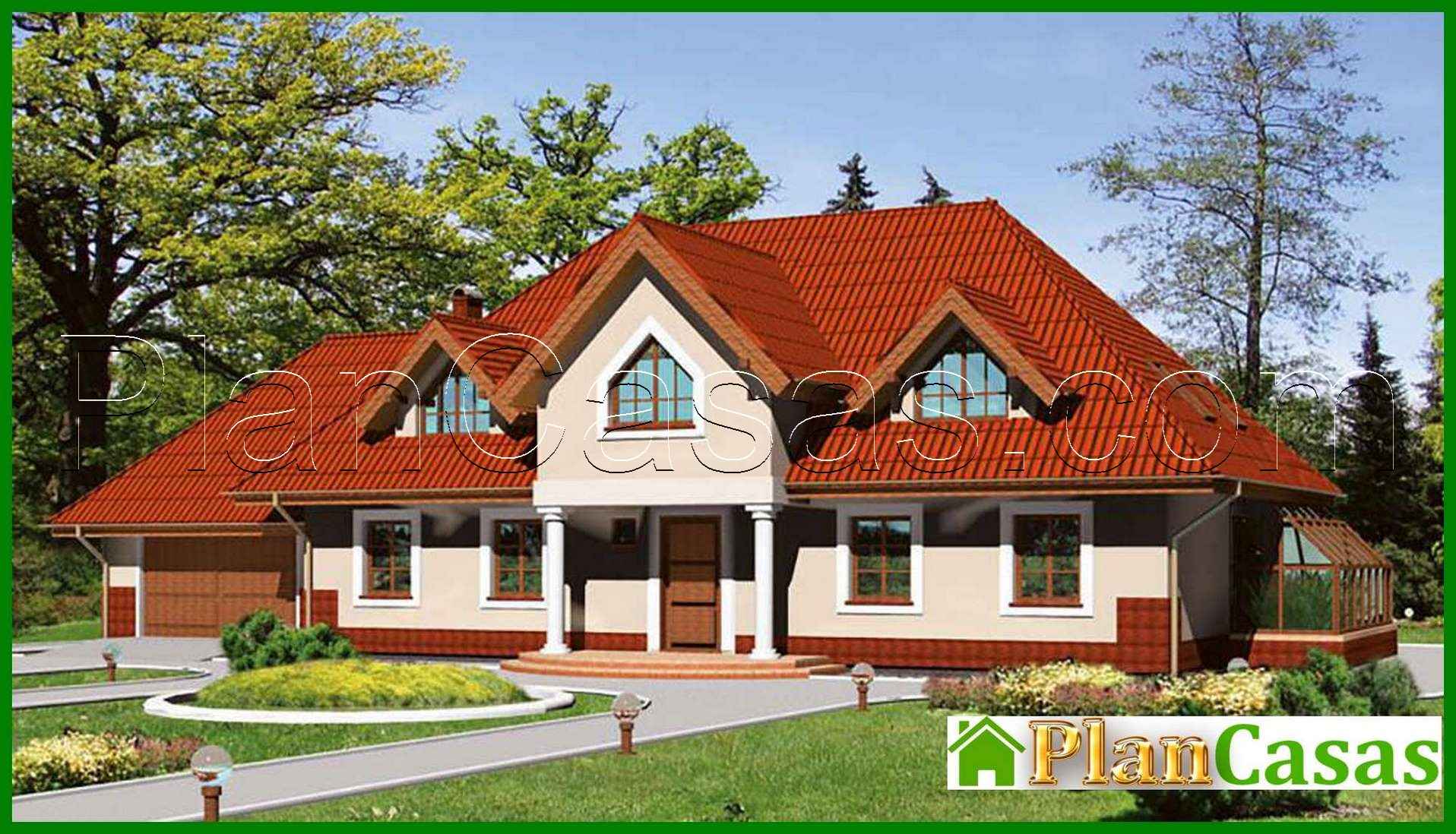 Visualization gallery - Beautiful house with a catchy roof