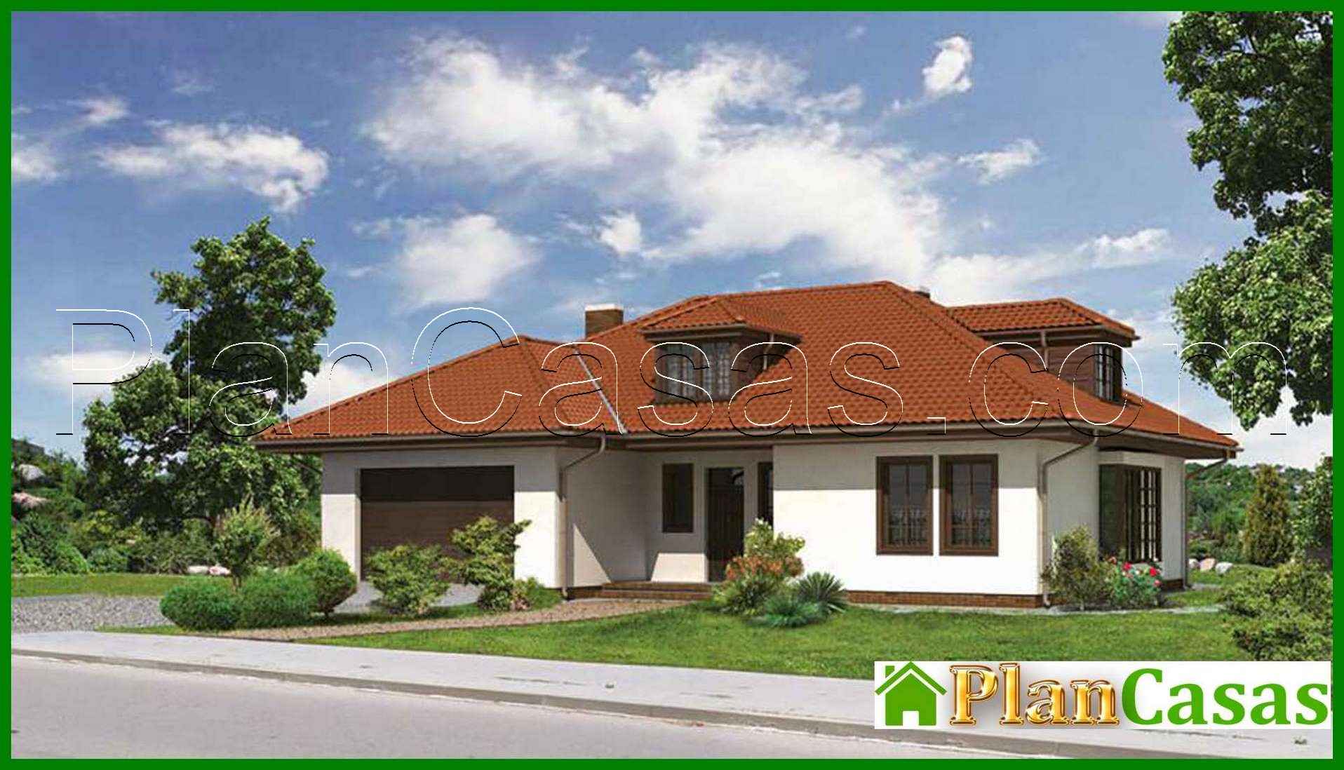 Attractive two-story apartment building house plan