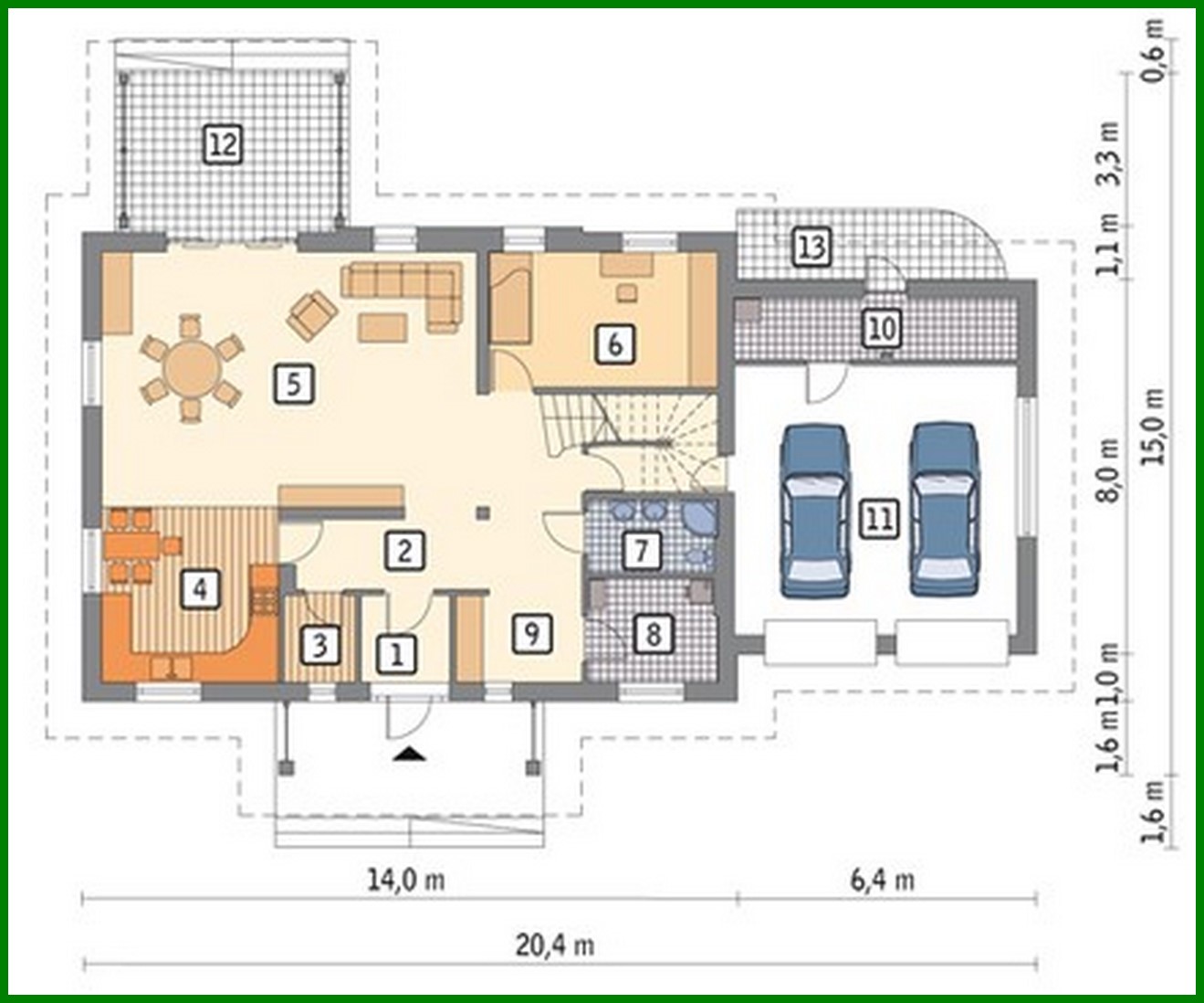 Visualization gallery - Beautifully decorated apartment building