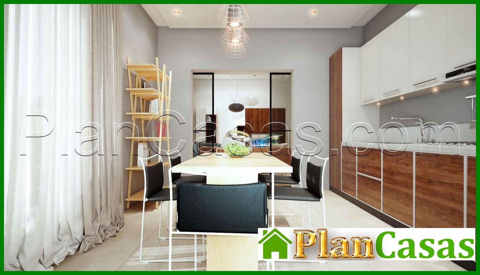 Visualization gallery - Plan of an attractive mansion for three families