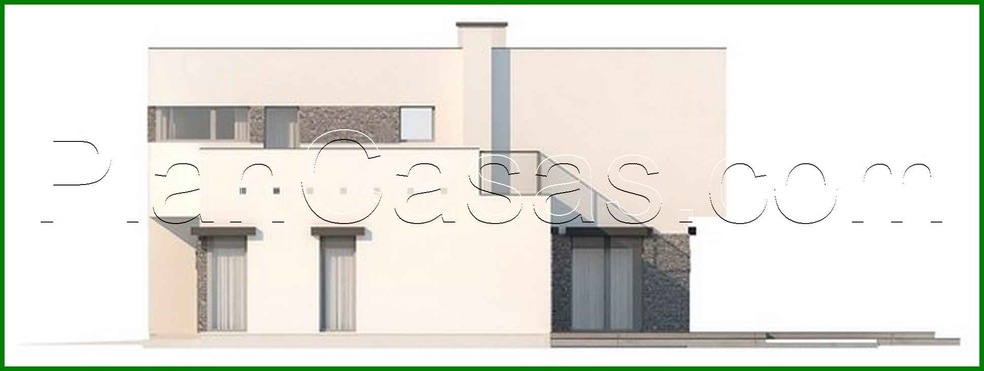 Visualization gallery - Modern cottage with an area of up to 150 m2