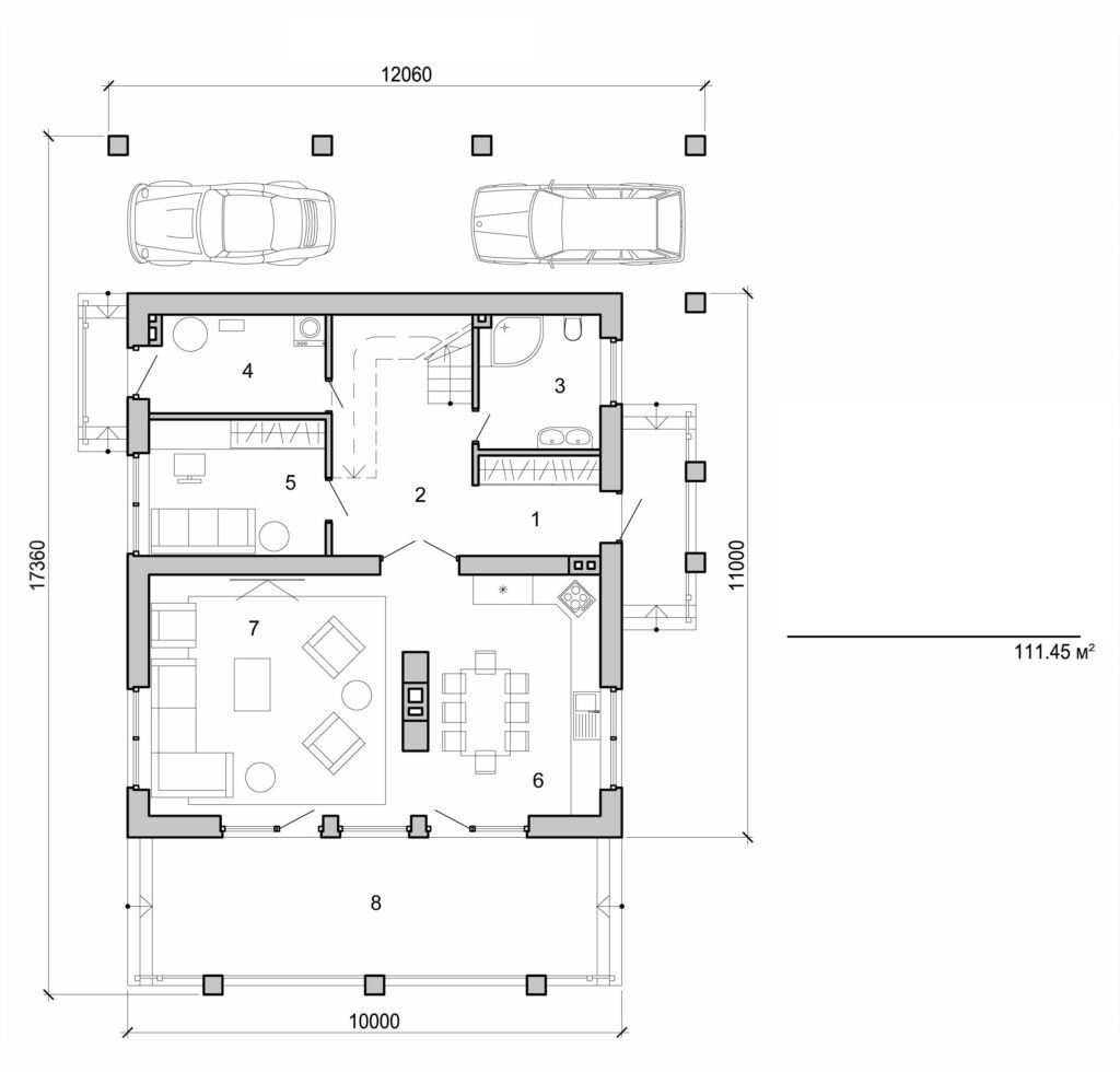 Visualization gallery - Two storey house