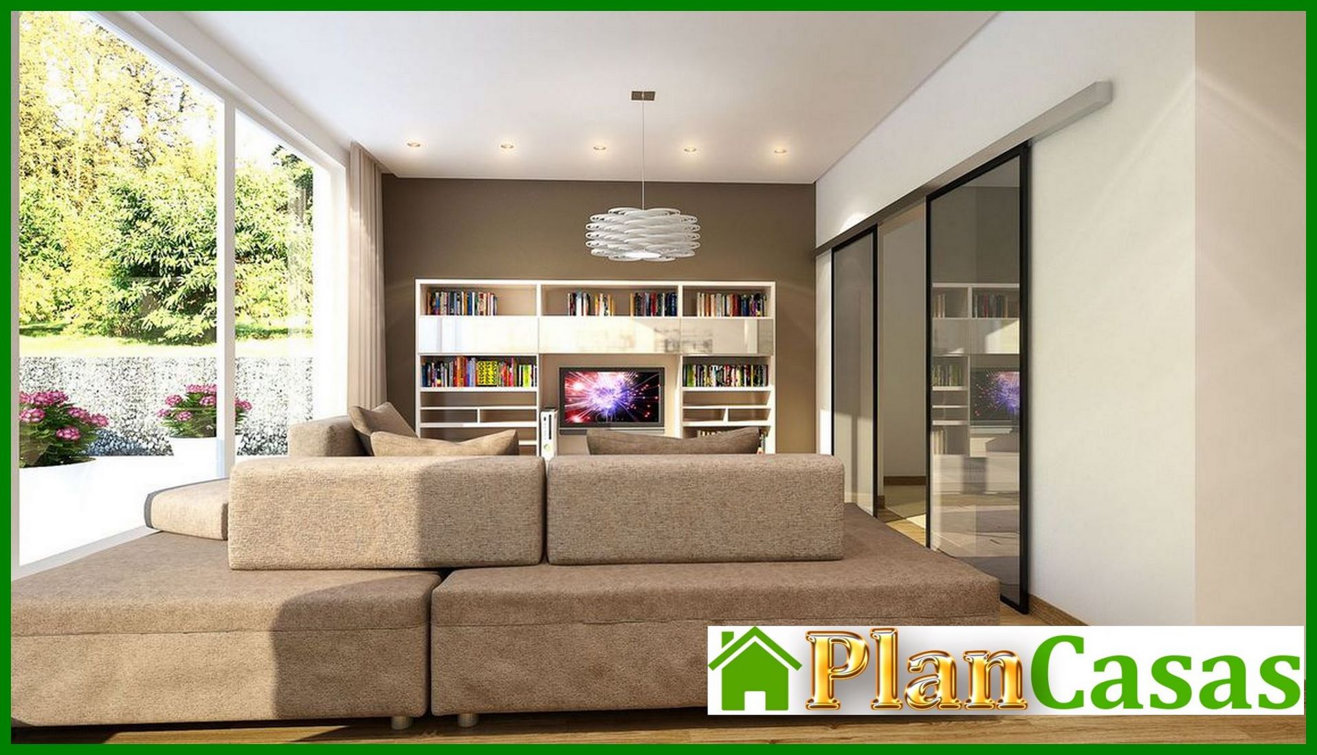 Visualization gallery - Plan of a modern residential building filled with light