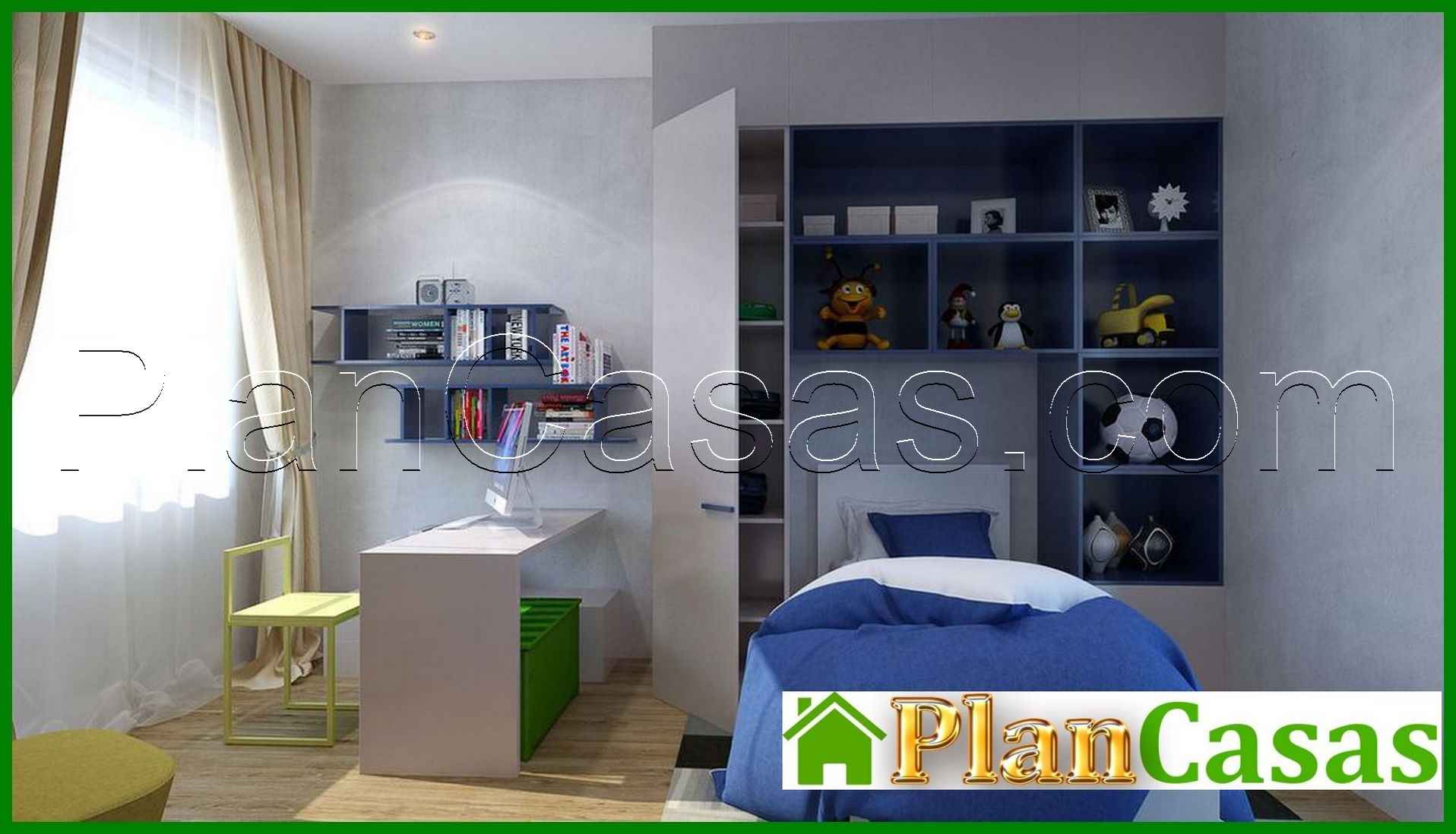 Visualization gallery - Plan of a modern residential building filled with light