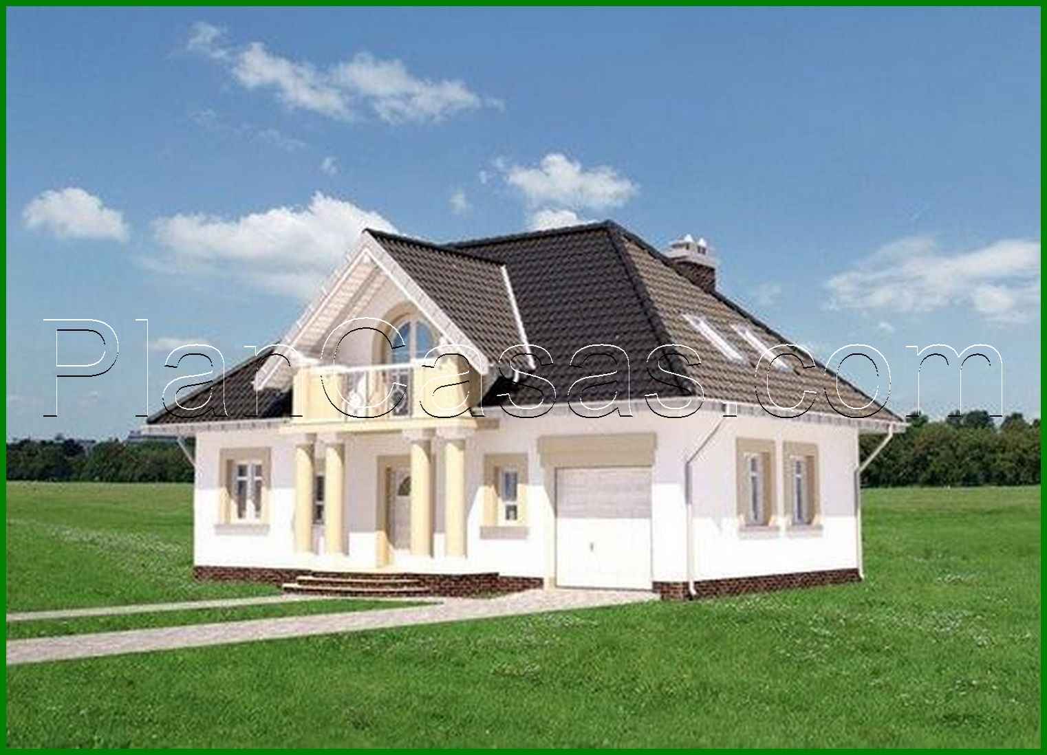 Visualization gallery - Residential country estate with 120 m2 of living space