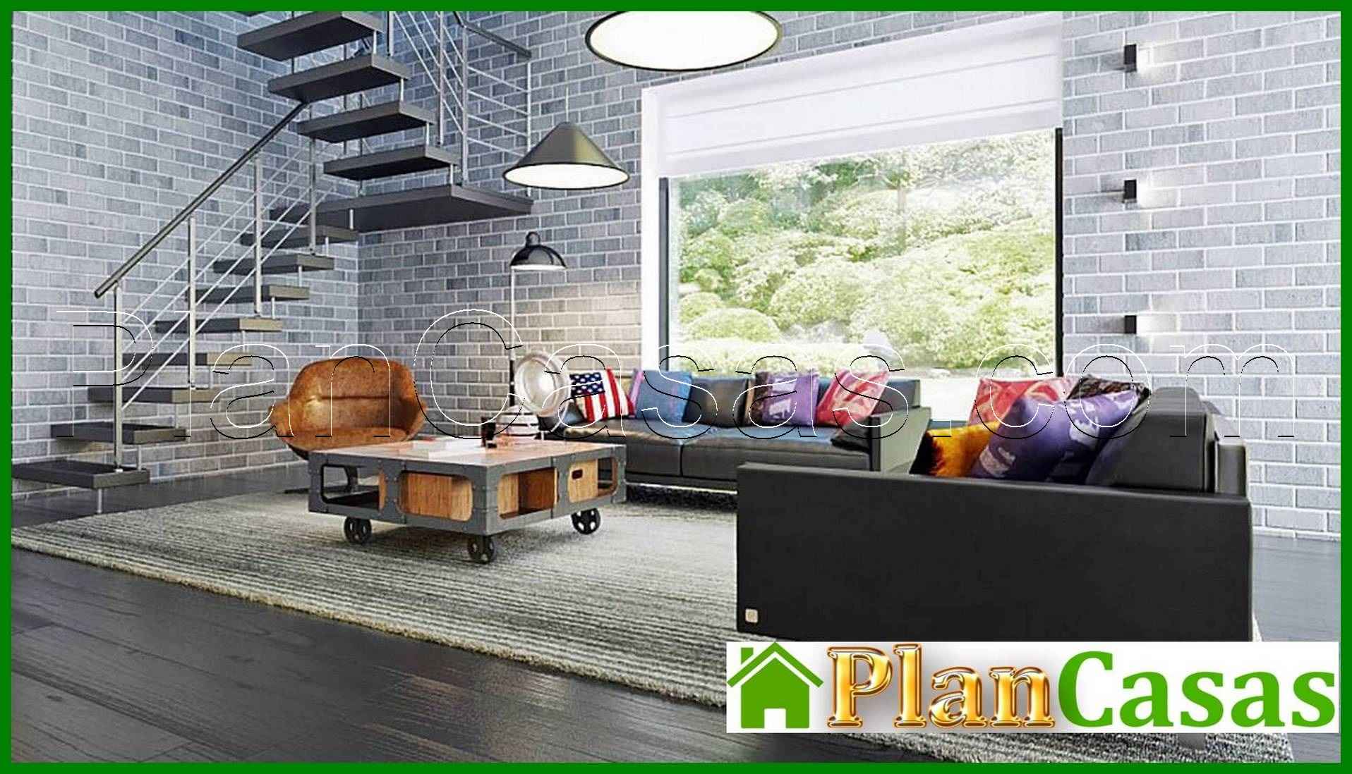 Visualization gallery - Two-story cottage with a flat roof